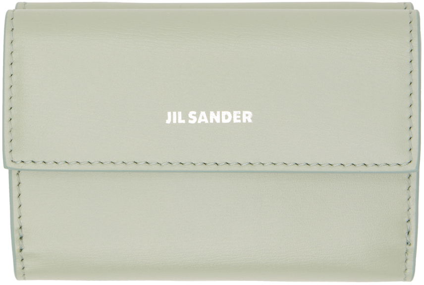 Портфейл Jil Sander Baby Wallet Зелено | J07UI0009_P5355, 0