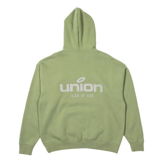 Суитчър Fear of God Essentials x Union LA Vintage Hoodie Зелено | FOG-FW21-094, 0