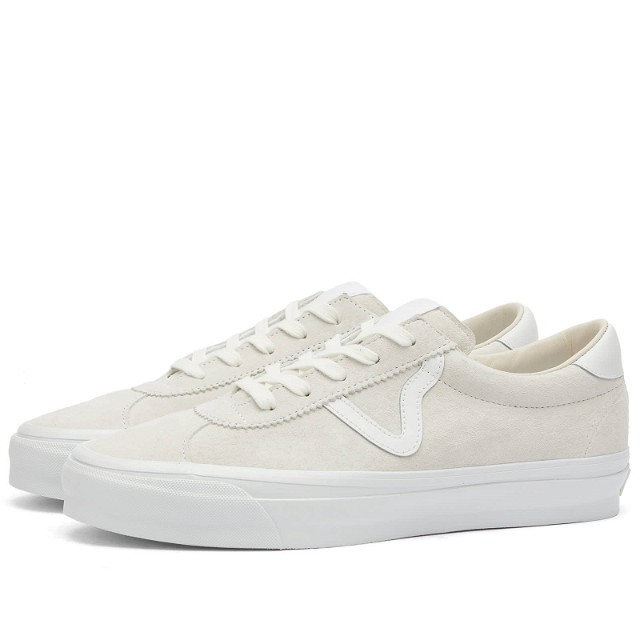 Men's Sport 73 Sneakers in Lx Pig Suede White/White, Size UK 10 | END. Clothing
