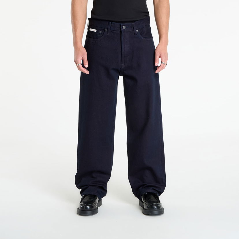 Дънки CALVIN KLEIN Calvin Klein Jeans Baggy Merlot Jeans W31/L32 Тъмно синьо | LV04RD728G 01D