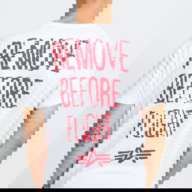 Тениска Alpha Industries RBF Moto Tee Бяло | 116512 09, 3