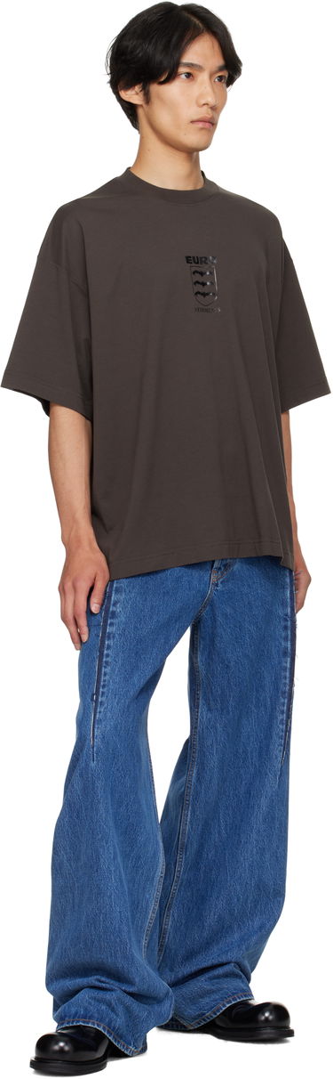 Тениска VETEMENTS Vetements Bats Logo Regular T-Shirt Кафяво | UH76TR650C, 3