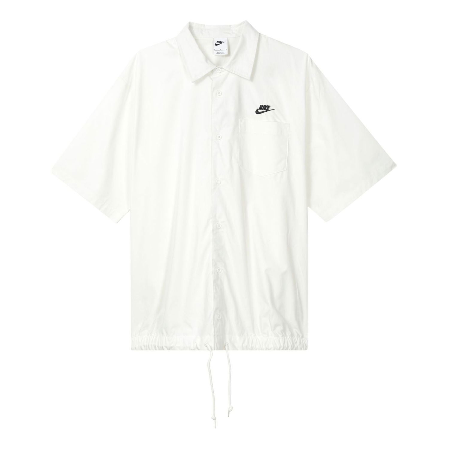 Риза Nike Short Sleeve Button-Down Shirt Бяло | FN3903-133, 0