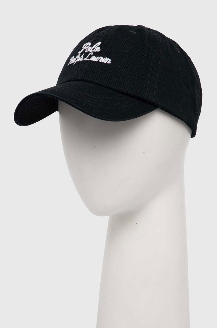 Шапка с козирка Polo by Ralph Lauren Baseball Cap With Logo Черно | 211954882