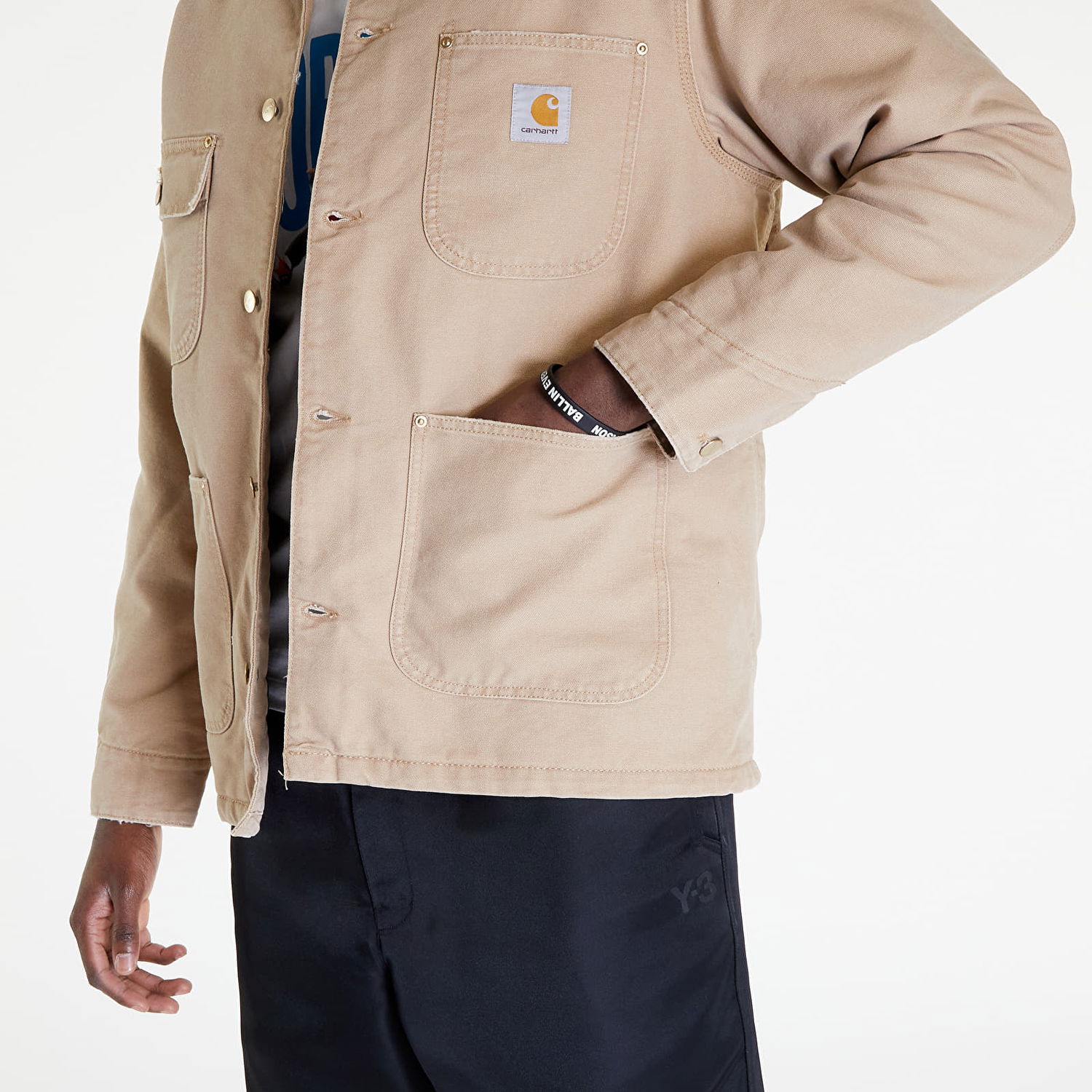 Яке Carhartt WIP OG Chore Coat Beige Бежово | I027357.0IA3K, 1