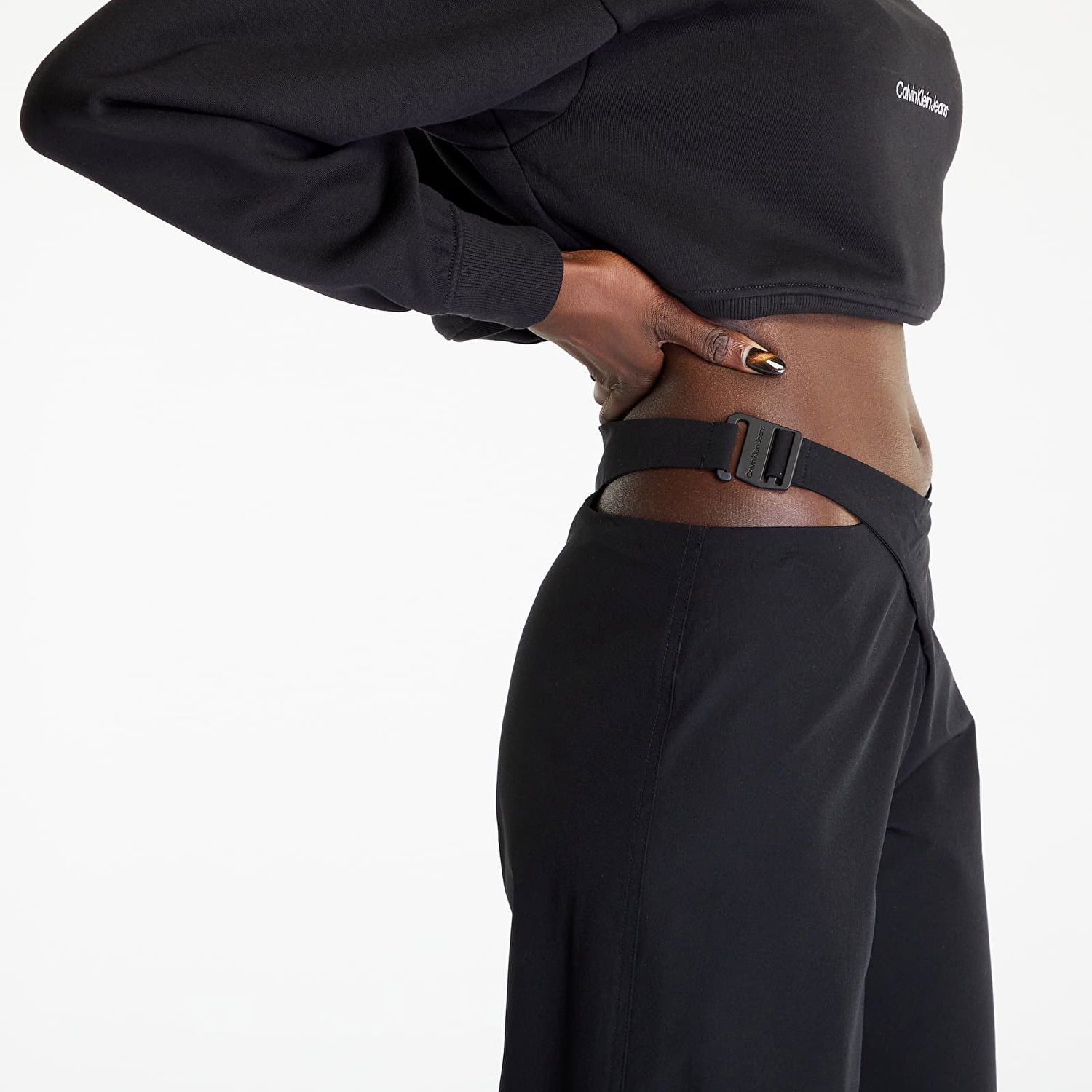 Панталони CALVIN KLEIN Cut Out Utility Pants Черно | J20J221069 BEH, 1