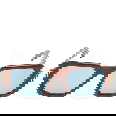 Слънчеви очила RETROSUPERFUTURE Retrosuperfuture x Marni Zamalek Radica Square Frame Sunglasses Кафяво | 8059026116723, 2