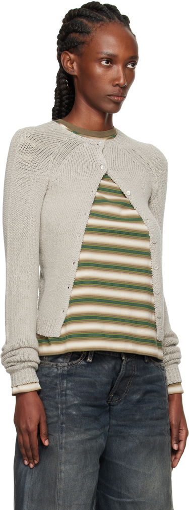 Пуловер Acne Studios Acne Studios Button-Up Cardigan Сиво | A60592-, 1