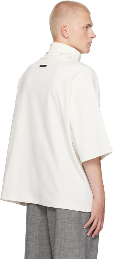 Пуловер Fear of God Fear of God Milano High Neck T-Shirt Бяло | FG24FW50-10142VIS, 2
