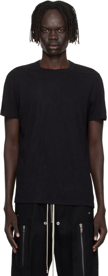 Тениска Rick Owens Rick Owens Concordians Short Level T-Shirt Черно | RU02E1265 JR, 0