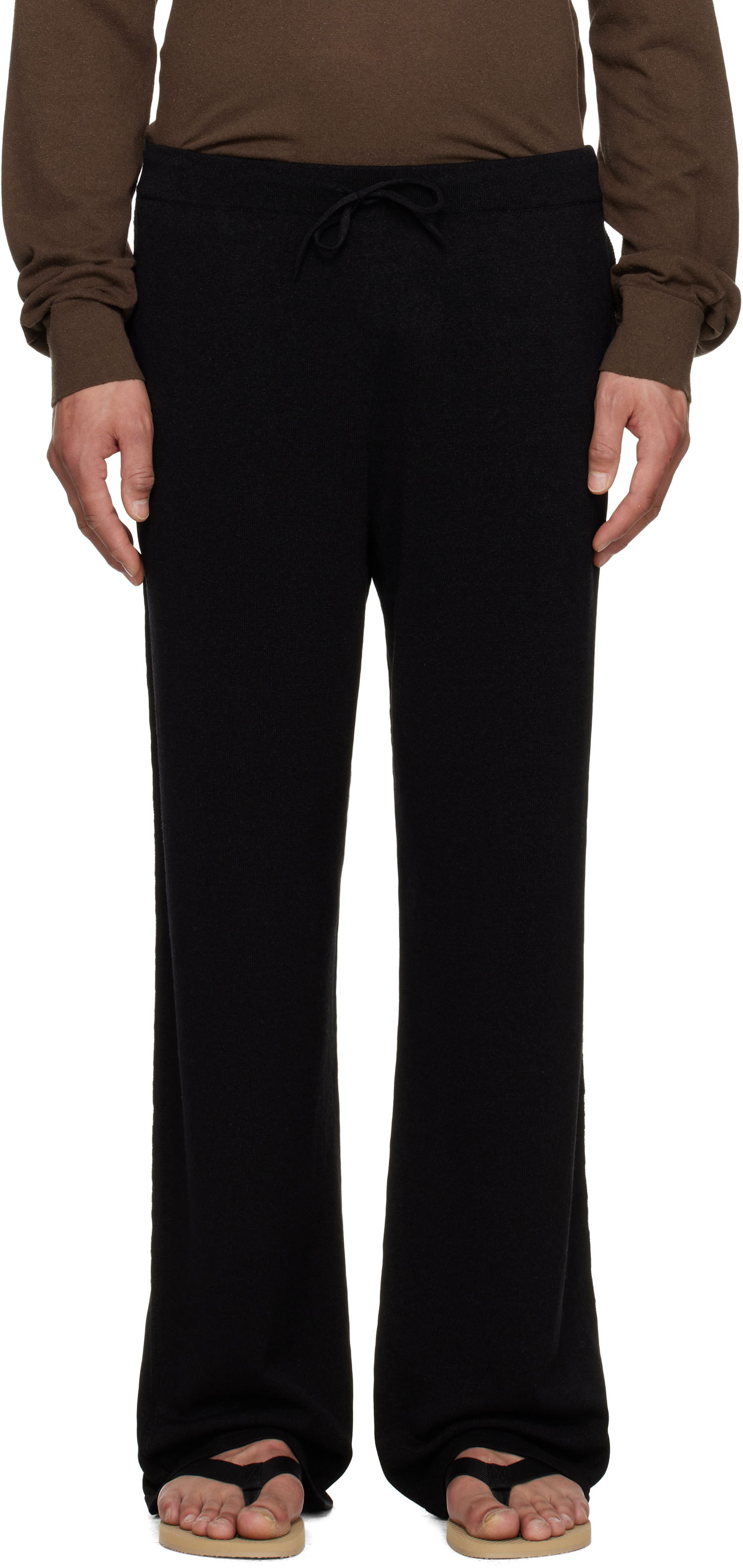 Спортни панталони The Row The Row Russel Lounge Pants Черно | 901-Y889, 0