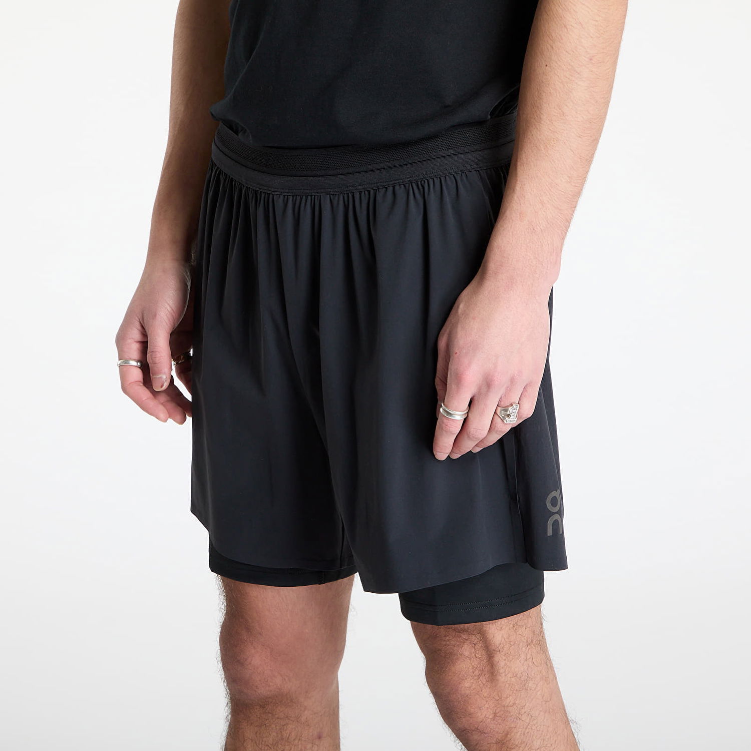 Къси панталони On Running 5" Performance 2-in-1 Shorts Черно | 1MF10090553 M, 1