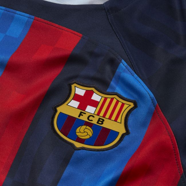 Фланелка Nike F.C. Barcelona 2022/23 Stadium Home Men's Dri-FIT Football Shirt Многоцветен | DM1840-453, 1