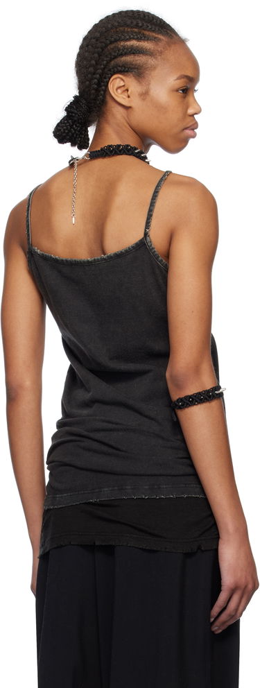 Потник We11done We11done Layered Sleeveless Tank Top Черно | WD-TT0-25-703-W-BK, 2
