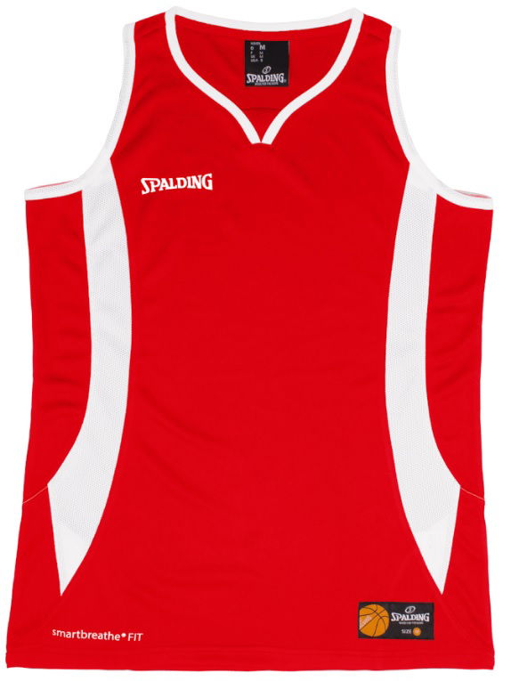 Потник Spalding Spalding Jam Tank Top Червено | 40221001-redwhite