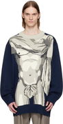 Charles Jeffrey LOVERBOY Bust Graphic Sweater