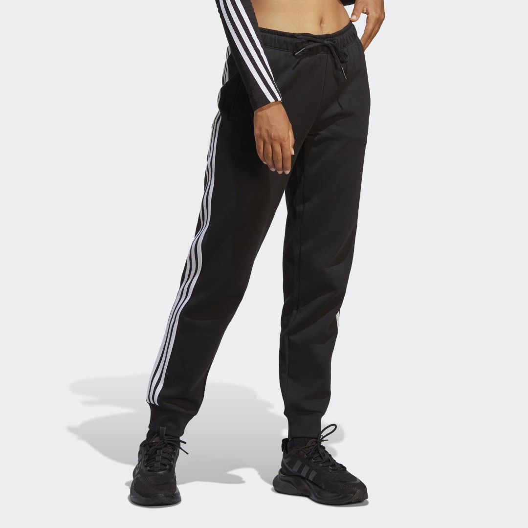 Панталони adidas Performance Future Icons 3 Stripes Regular Trousers Черно | HT4704, 0