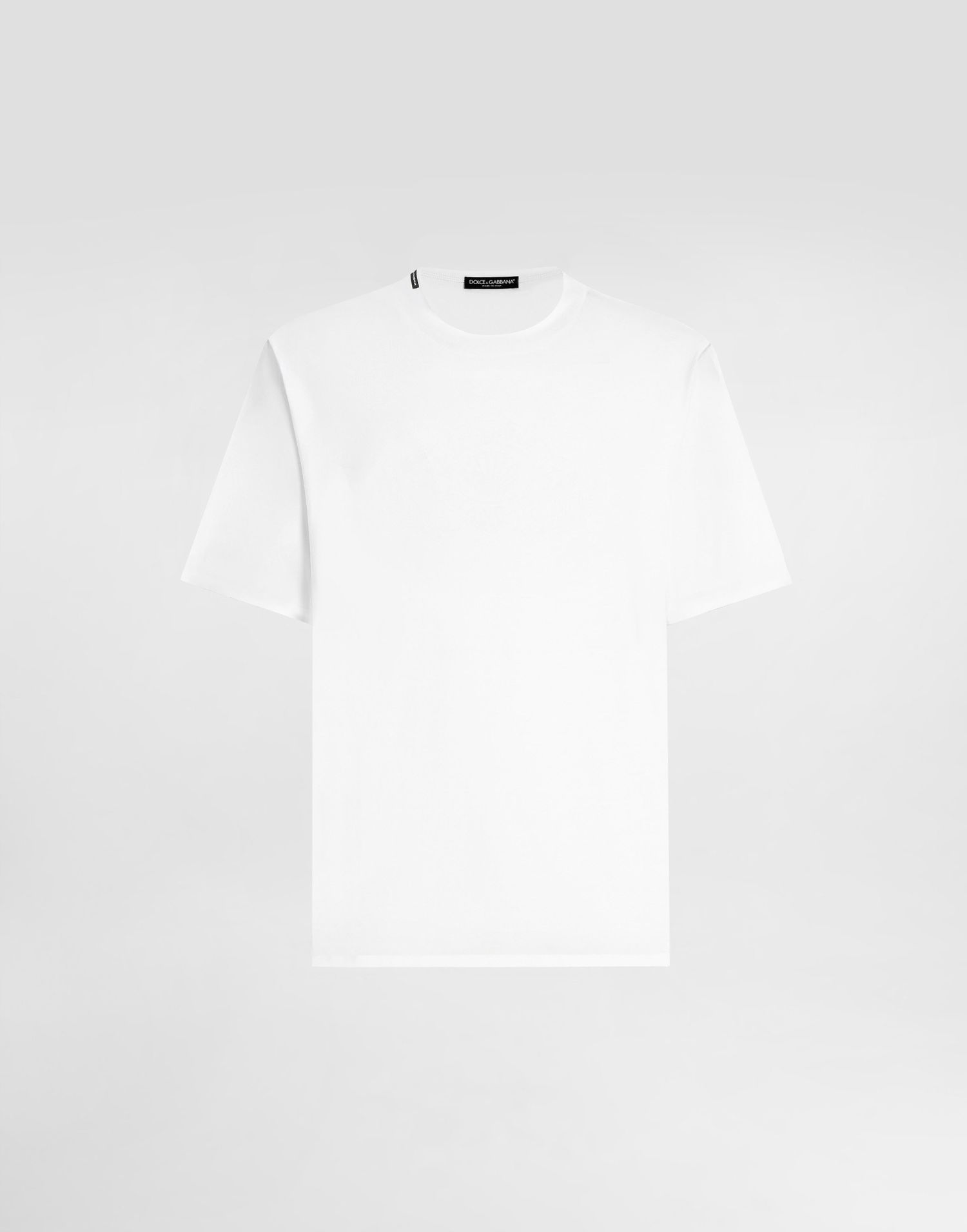 Тениска Dolce & Gabbana Dolce & Gabbana Jersey T-Shirt Бяло | G8PN9THU7SDW0800, 0