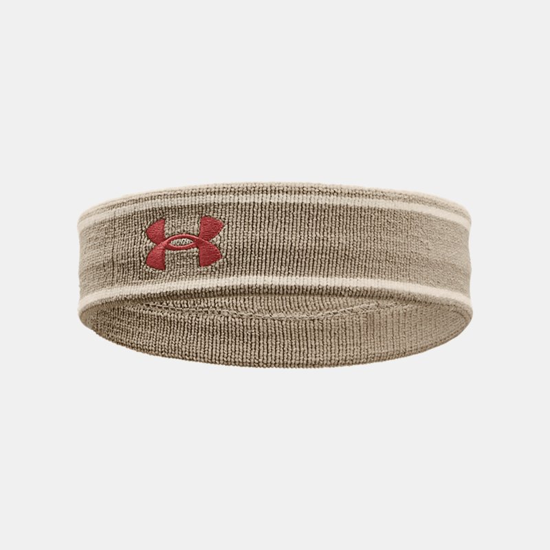 Аксесоари Under Armour Performance Terry Stirnband mit Streifen, unisex Timberwolf Taupe / Ivory Dune / Sedona Rot EINHEITSGRÖSSE Бежово | 1373118-203