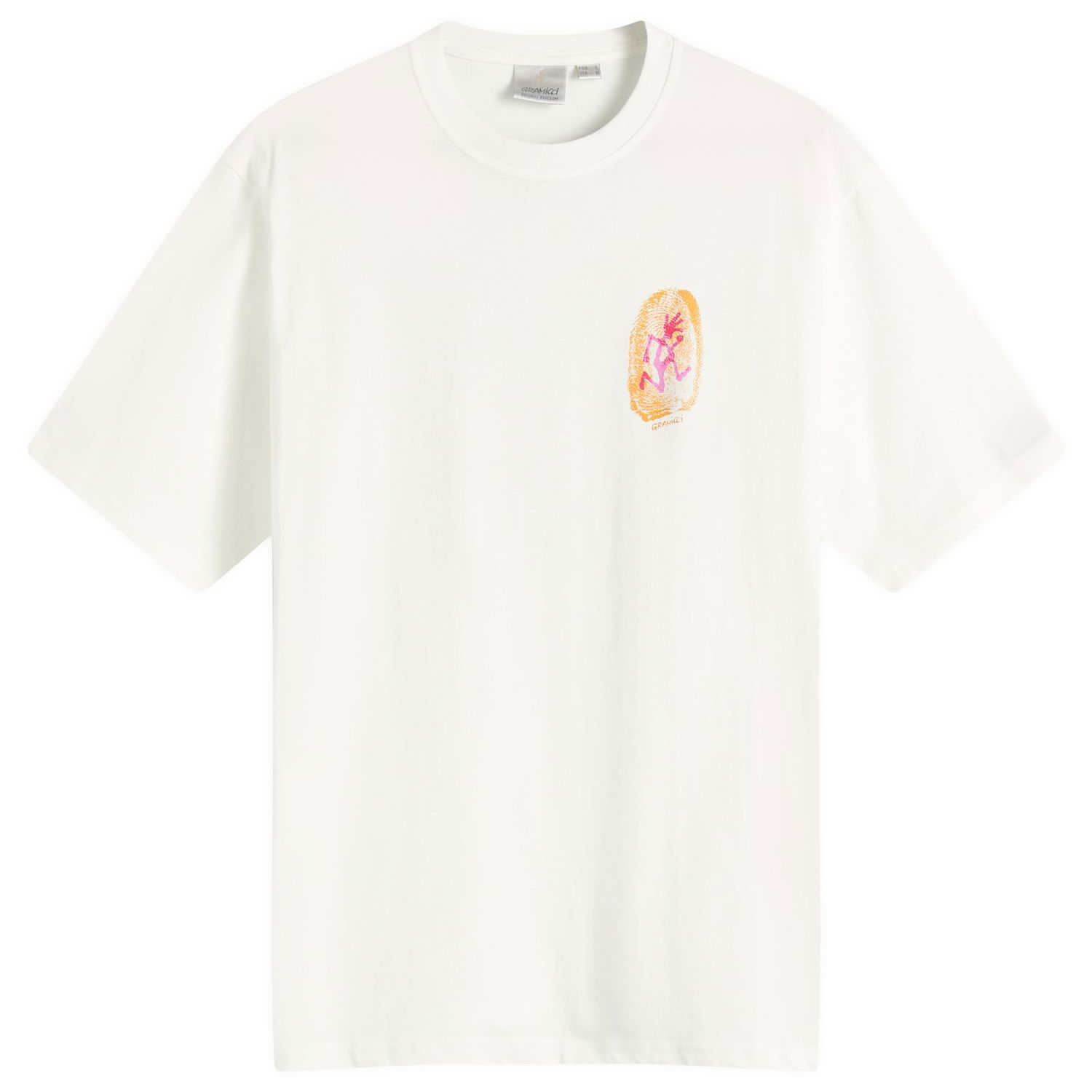 Тениска GRAMICCI Thumbprint Graphic Tee Бяло | G5SU-T174-WHT, 0