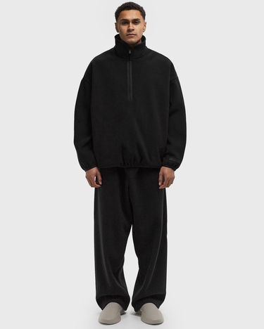 Суитчър Fear of God Fear of God Essentials Brushed Half Zip Pullover Черно | 202HO246420F-001, 1
