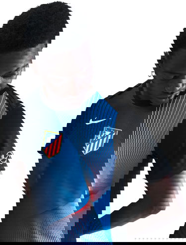 Тениска Nike Atletico Madrid Pre-Match Dri-FIT Top Синьо | hm3435-010, 2