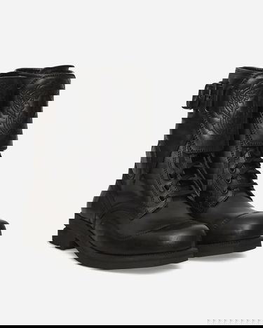 Кецове и обувки KIKO KOSTADINOV Fitz Military Boots Черно | KKAW25FT01 156, 0