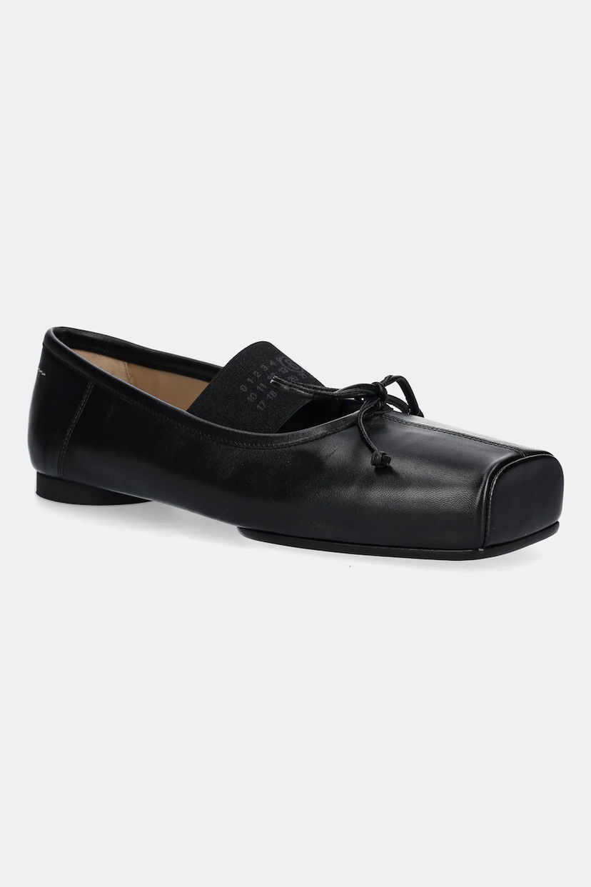 Кецове и обувки Maison Margiela MM6 Maison Margiela Leather Ballerinas Черно | S59WZ0103.P3628.T8013