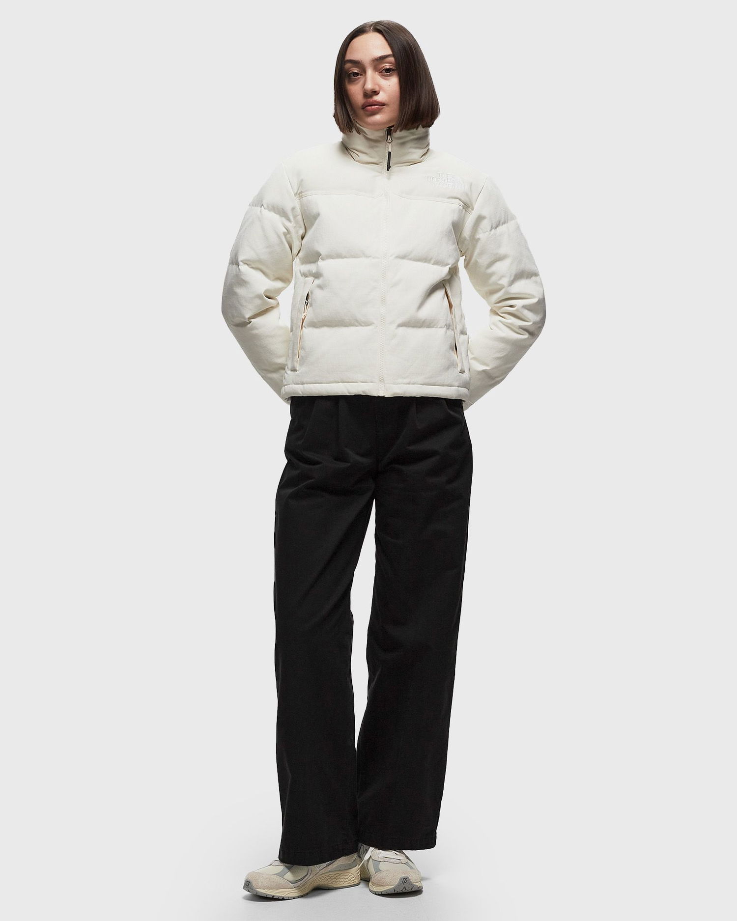 Пухо яке The North Face W 92 RIPSTOP NUPTSE JACKET Бежово | NF0A870RQLI1, 1