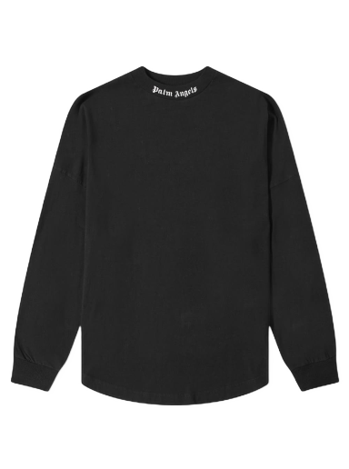 Тениска Palm Angels Logo Mock Neck Tee Черно | PMAB001C99JER0011001
