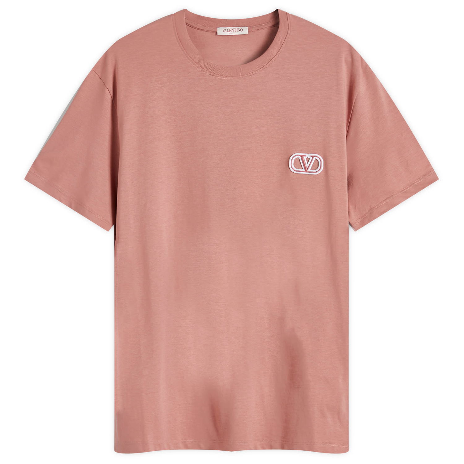 Тениска Valentino V Logo T-Shirt Розово | 5V3MG10V9LJ-MM5, 0
