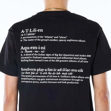Тениска Pleasures Vocabulary Tee Черно | P22SP059-BLACK, 1