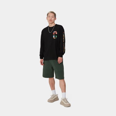 Тениска Carhartt WIP Machine 89 Graphic Long Sleeve T-Shirt Черно | I033674_9, 2