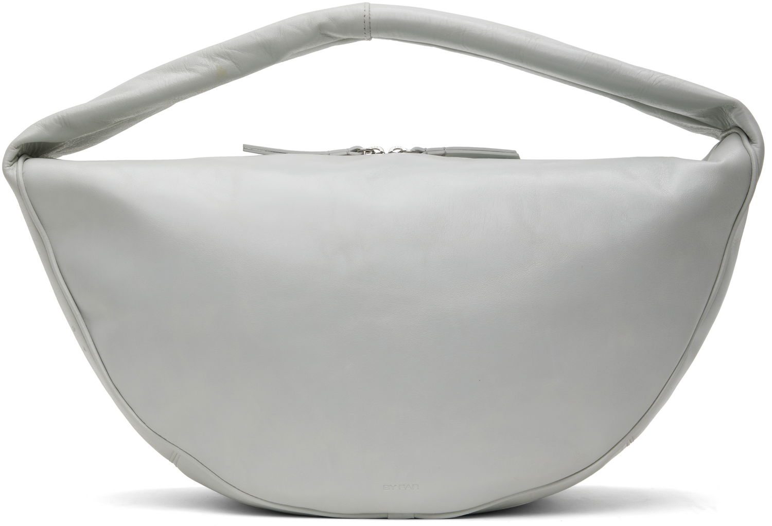 Дамска чанта BY FAR BY FAR Maxi Cush Shoulder Bag Сиво | MWBSB022CL034WH025PL, 0