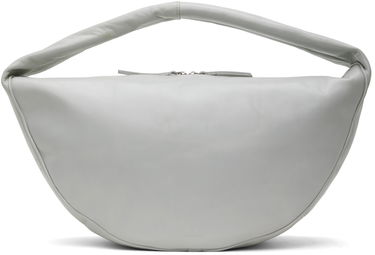 Дамска чанта BY FAR BY FAR Maxi Cush Shoulder Bag Сиво | MWBSB022CL034WH025PL, 0