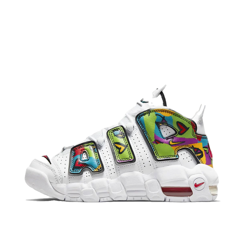 Кецове и обувки Nike Air More Uptempo "Peace, Love, Basketball" GS Бяло | DM8155 100