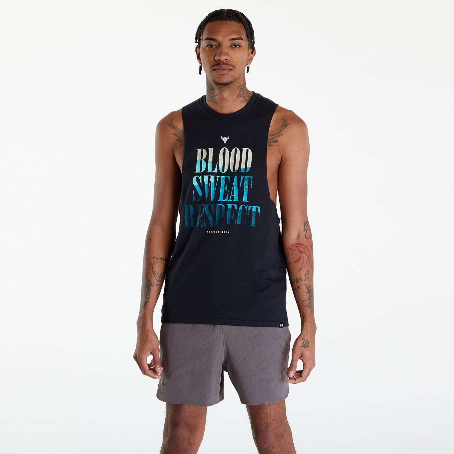 Потник Under Armour Project Rock BSR Payoff Tank Top Черно | 1383228-001, 0