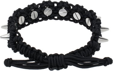Гривна We11done We11done Handmade Studded Bracelet Черно | WD-AJ0-25-599-U-BK, 1