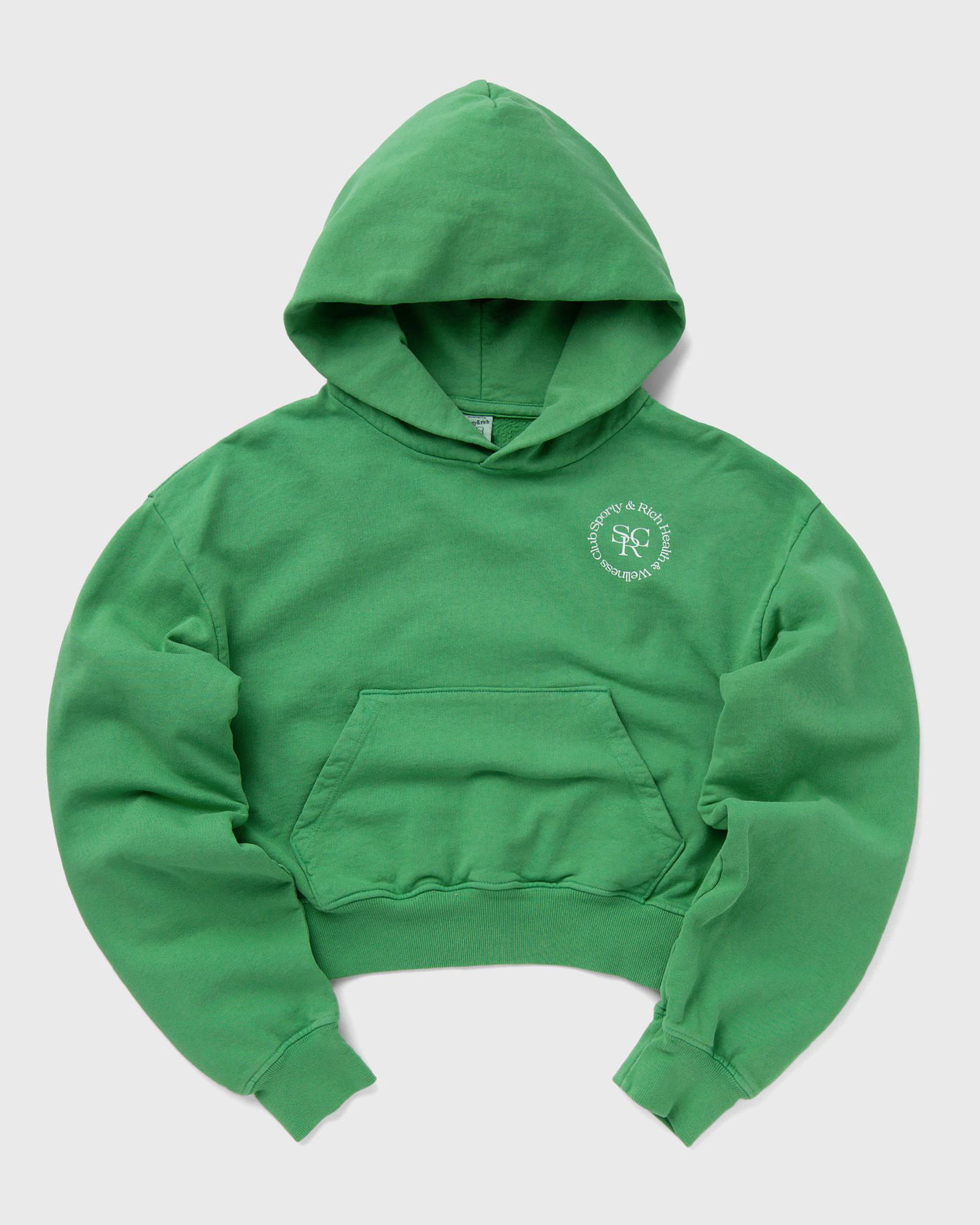 Суитчър Sporty & Rich SRHWC Cropped Hoodie Зелено | WS070S405SV, 0