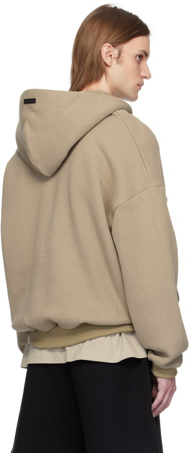 Суитчър Fear of God Fear of God Fleece Half Zip Hoodie Бежово | FGE250-513CCF, 2