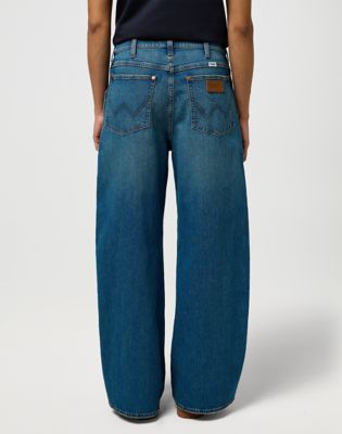 Дънки Wrangler Wrangler Low Rise Big Baggy Jeans 31 x 32 Синьо | 112371148:31:32, 0