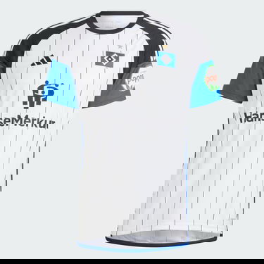 Фланелка adidas Originals Hamburger SV 23/24 Home Jersey Бяло | IR3409, 4