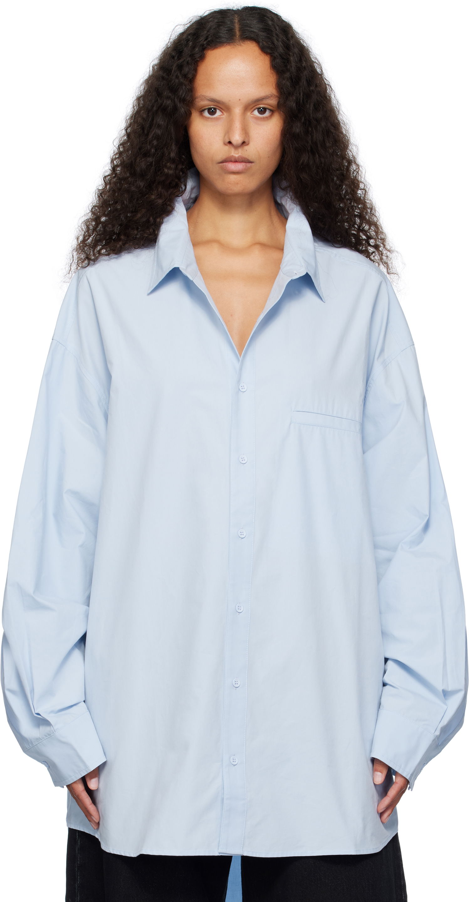 Риза Entire Studios Giant Shirt Синьо | ES2565BB, 0