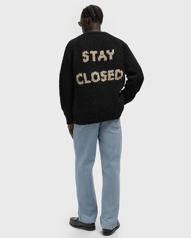 Пуловер CLOSED Chunky Knit Crewneck Raglan Jumper Черно | C86804-94B-SI-100, 1