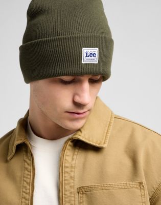 Шапка Lee Lee Workwear Beanie Зелено | 112372691, 0