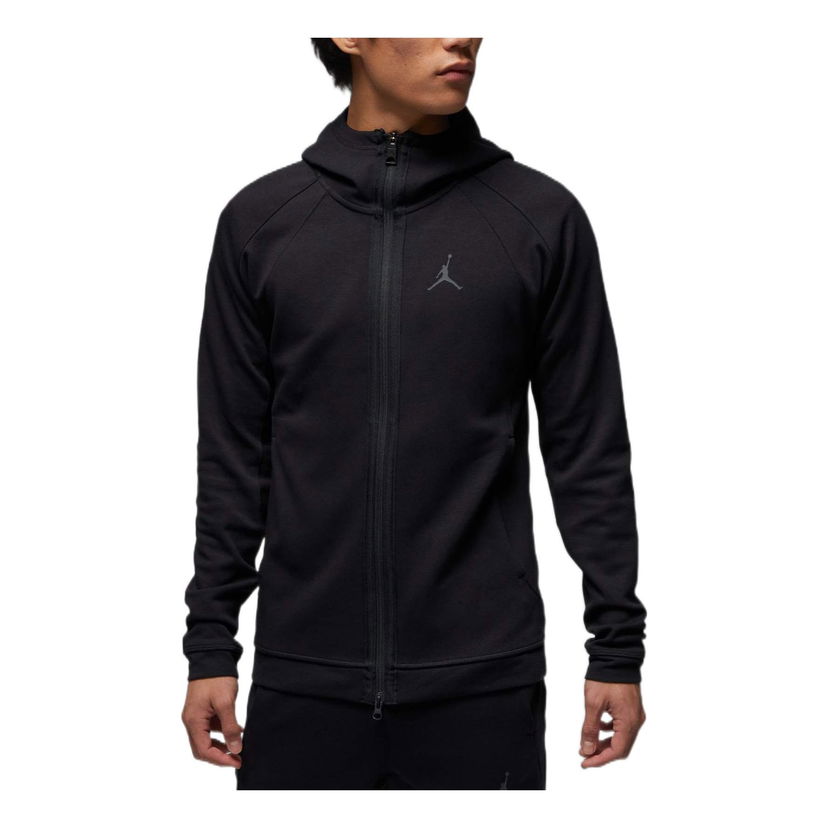 Суитчър Jordan Jordan Men's Fleece Full-Zip Hoodie Черно | DV9784-010