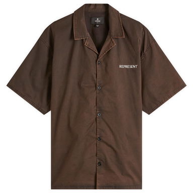 Represent Script Camp Collar Shirt, 1
