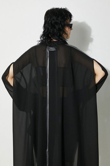 Риза UNDERCOVER Undercover Asymmetric Sheer Shirt Черно | UC1D1304.2, 4