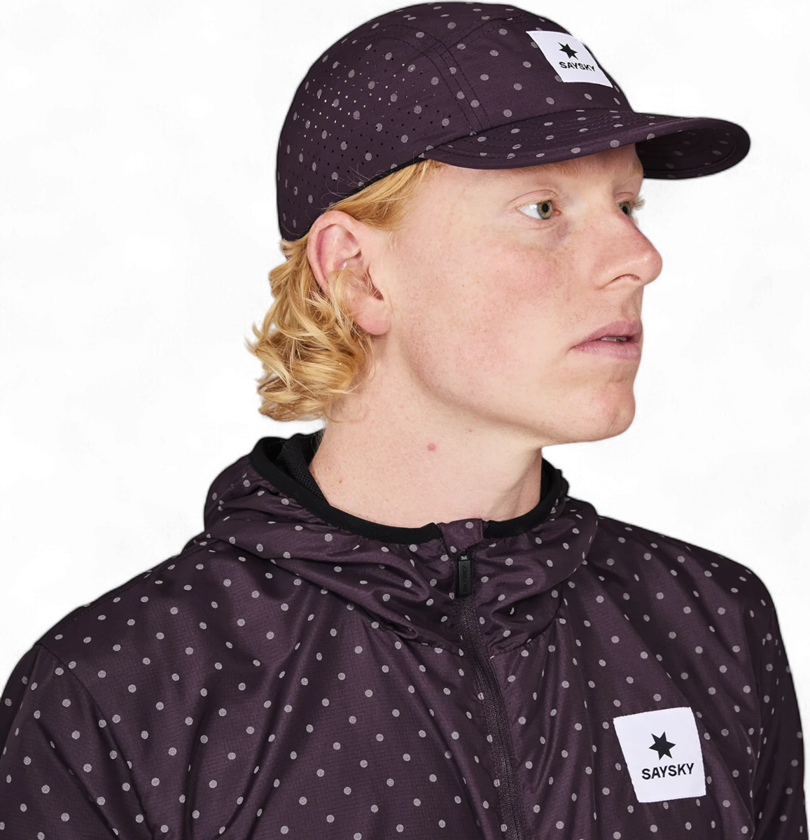 Шапка с козирка Saysky Reflective Polka Combat Cap Лилаво | muaca103c1022, 0