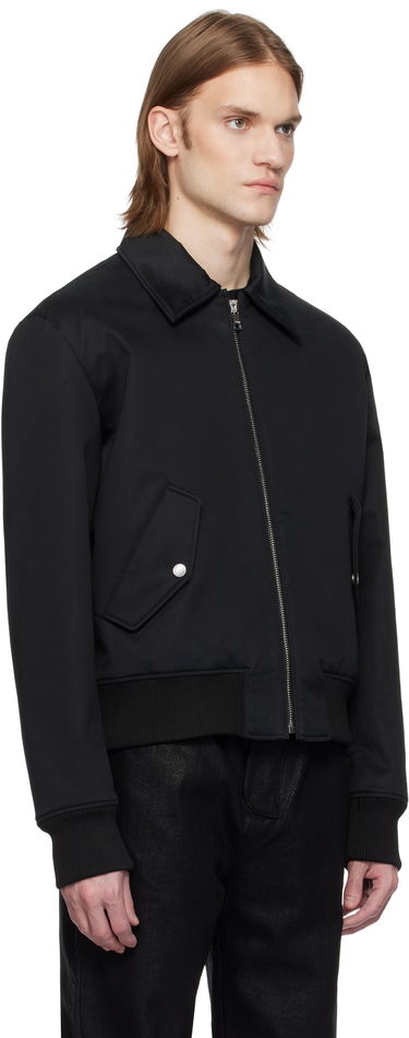 Яке бомбър Balmain Balmain Vintage Logo Bomber Jacket Черно | EH1TF970CF87, 1